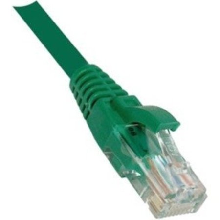 WELTRON 1Ft Green Booted Cat6A Stp Patch Cable 90-C6ABS-1GN